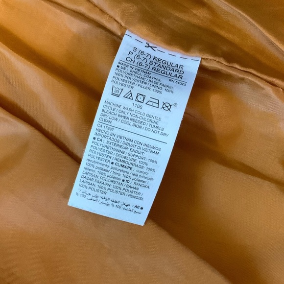 Boys Old Navy dark emerald Green puffer vest size Small 6/7 - Picture 5 of 7